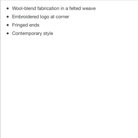 Acne Studios Villy Textured Logo Scarf - Picture 6 of 6